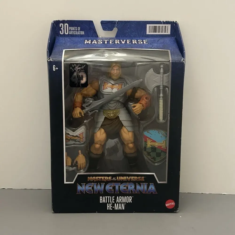 Mattel Masters Of The Universe New Eternia Battle Armor He-Man Action Figure